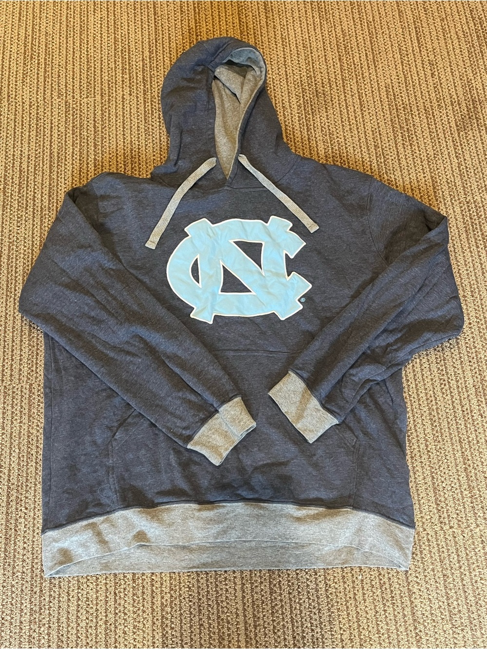 Fanatics Navy and Light Blue Crewneck Hoodie
